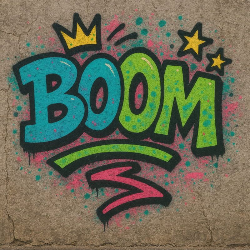 Wild-Style Graffiti Text